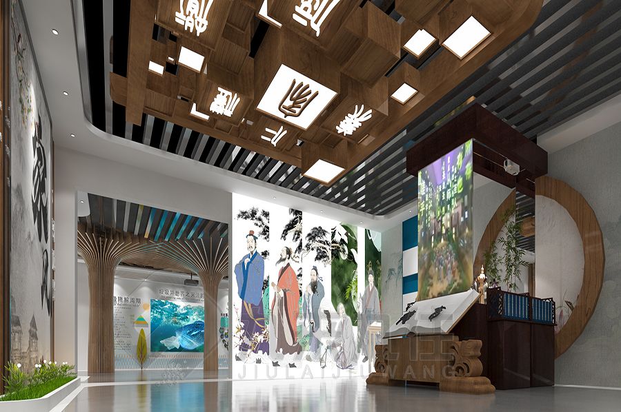 互動校史展館設計,數(shù)字化校園歷史展示,智能展館施工技術(shù)