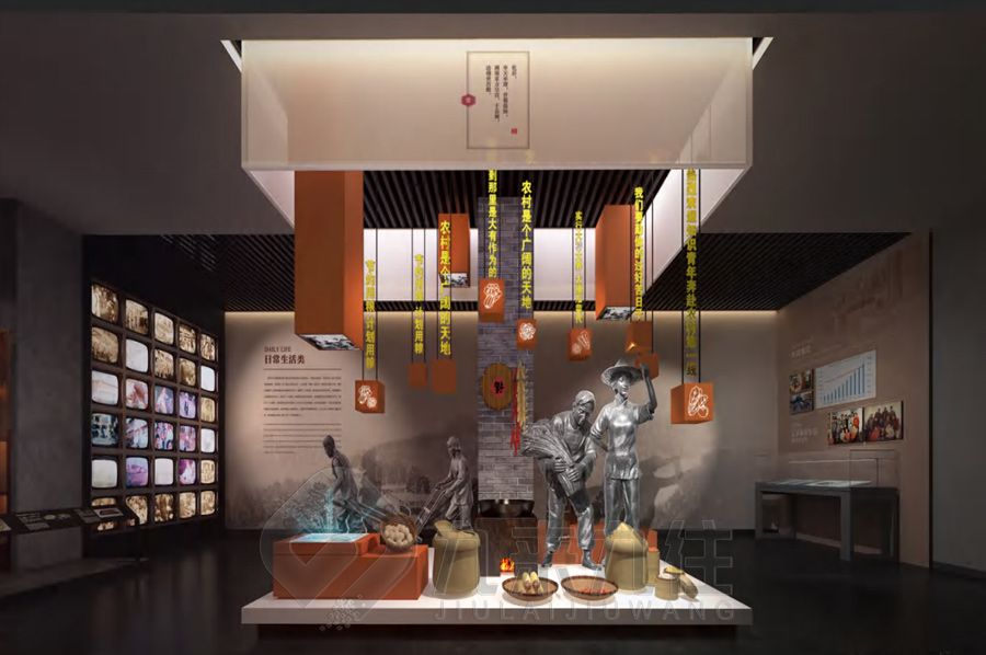 多媒體互動展覽館設計,數字化歷史展館建設,智能高科技展廳裝修