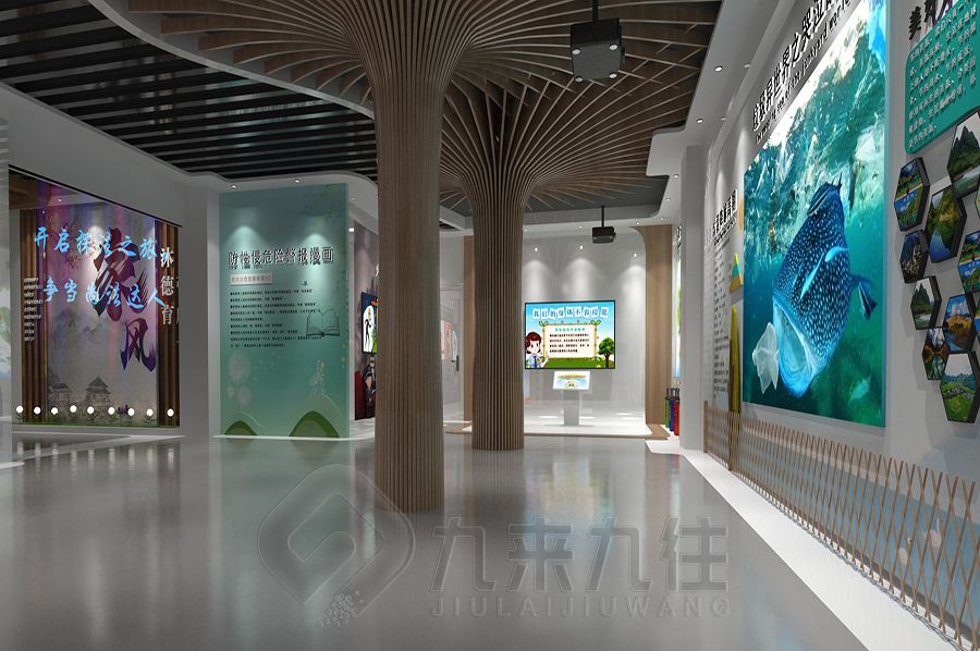 高科技法治宣教基地設(shè)計(jì),環(huán)?，F(xiàn)代展廳建設(shè),多媒體互動(dòng)展館施工