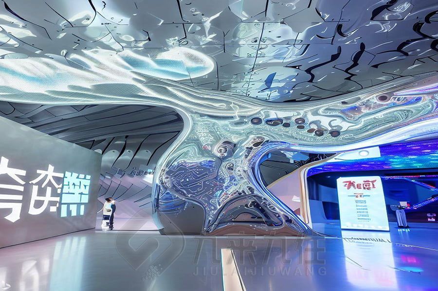 聲光電集團(tuán)文化體驗(yàn)館設(shè)計(jì),環(huán)保展廳施工方案,九來(lái)九往多媒體展覽館建設(shè)公司